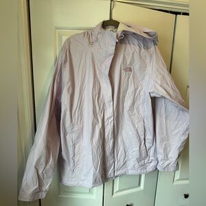 Women's North Face rain coat XXL